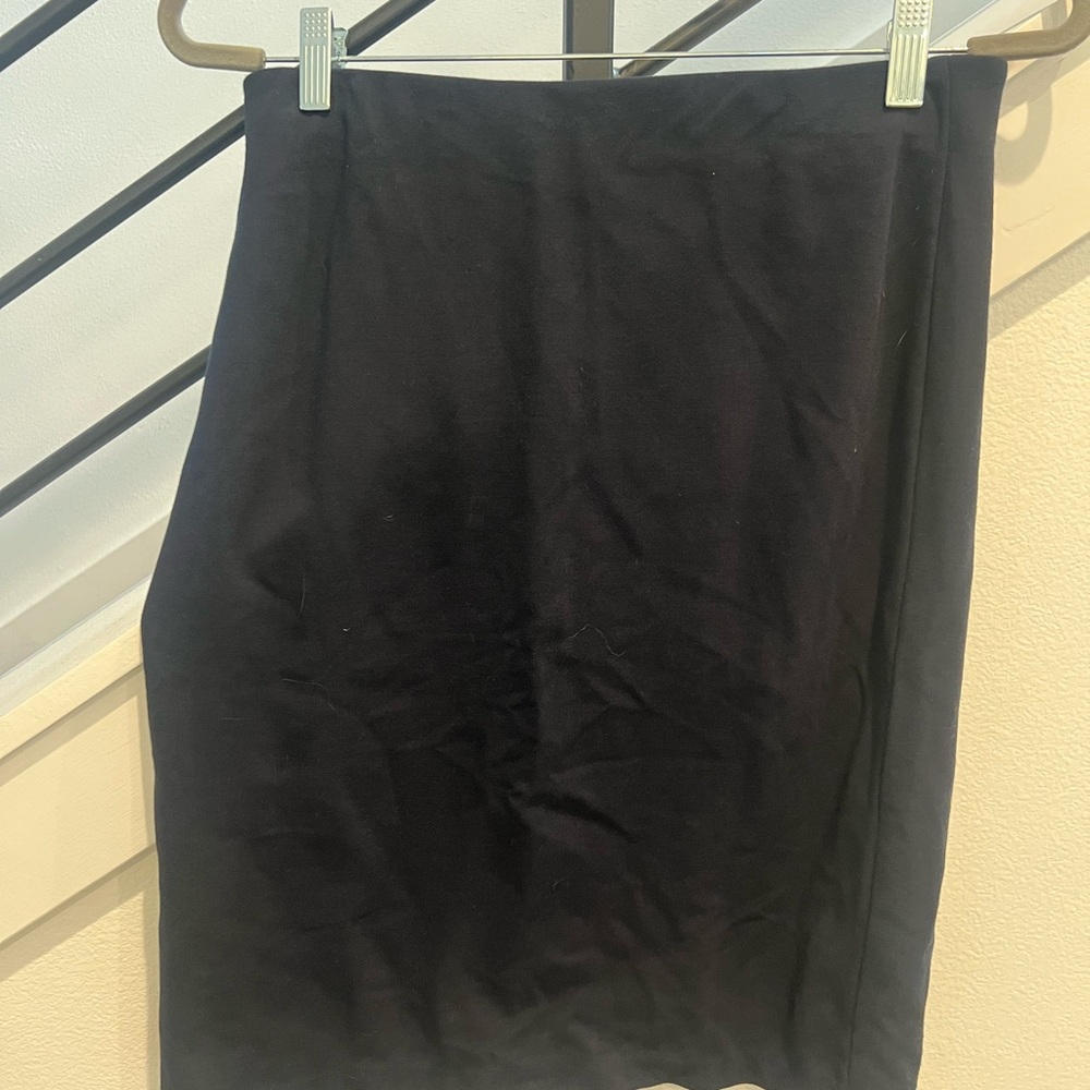 Philosophy Navy Blue Pencil Skirt